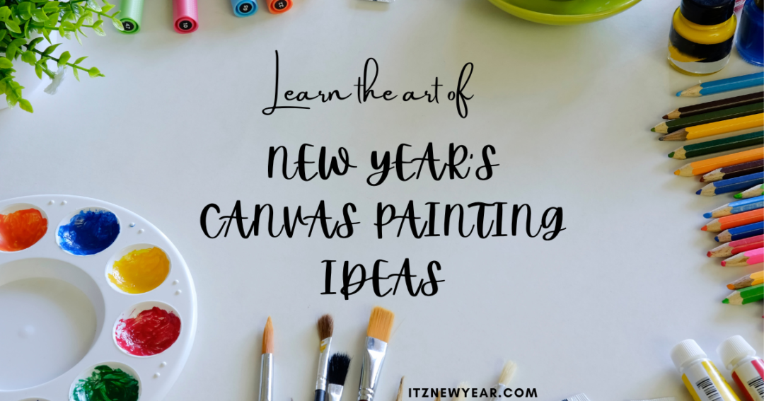 New Year's Canvas Painting Ideas