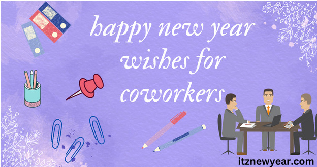 happy new year wishes for co workers