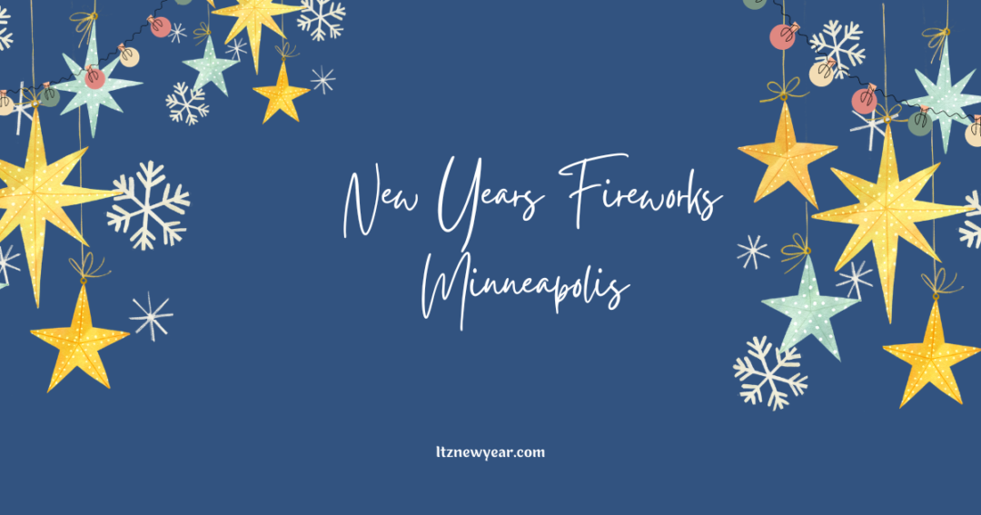 New Years Fireworks Minneapolis