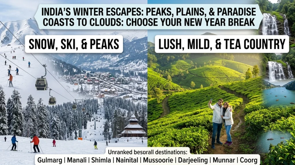 Best Hill Stations to Visit for New Year