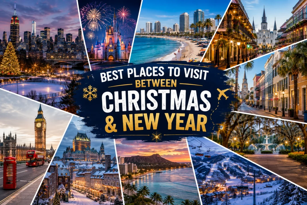 Best Places to Visit Between Christmas and New Year