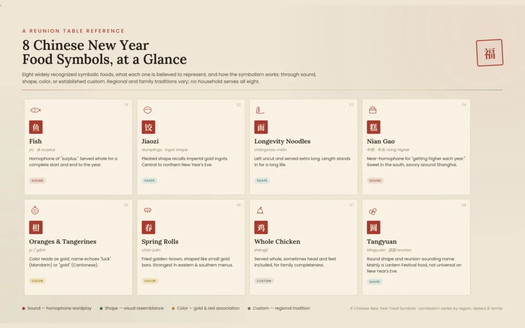 8 Chinese New Year Food Symbols