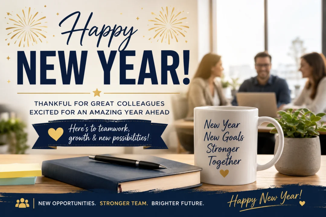 New Year Messages for Colleagues