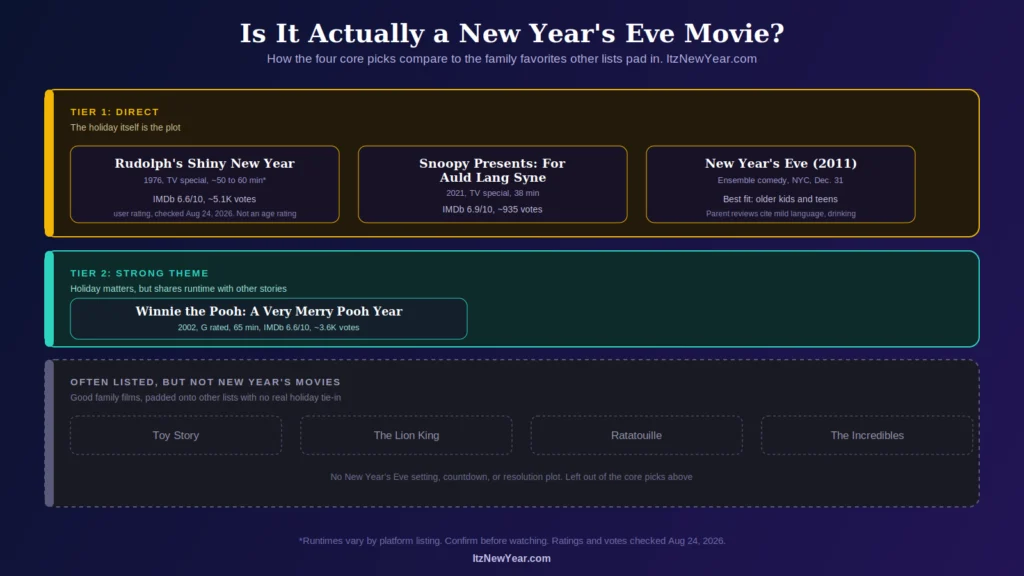 Family Movies for New Year's Eve
