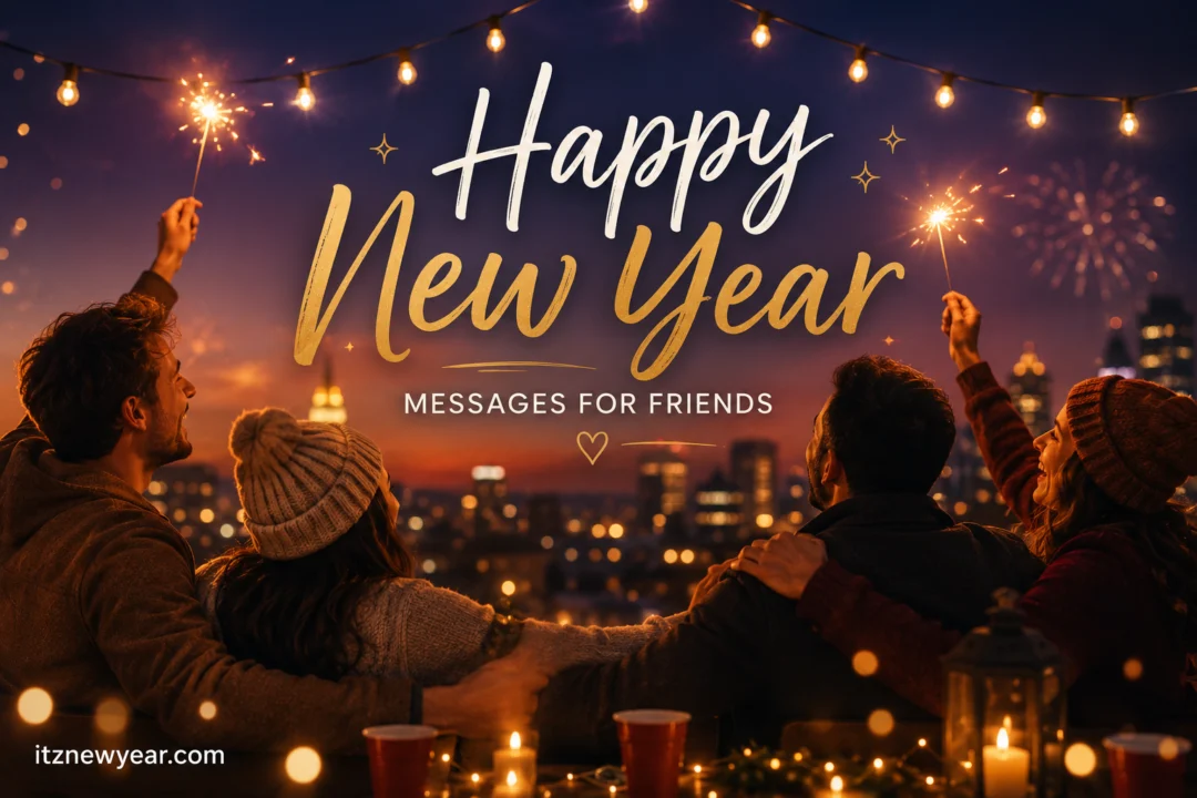 Happy New Year Message for Friends