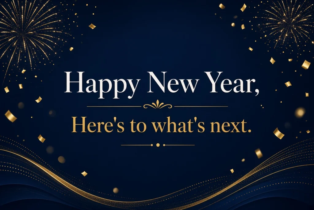 Happy New Year Message to Team