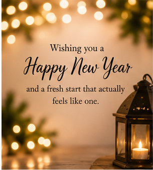 Happy New Year Wishes for Email