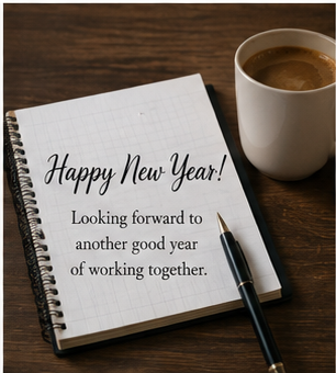 Happy New Year Wishes for Email