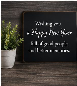 Happy New Year Wishes for Email