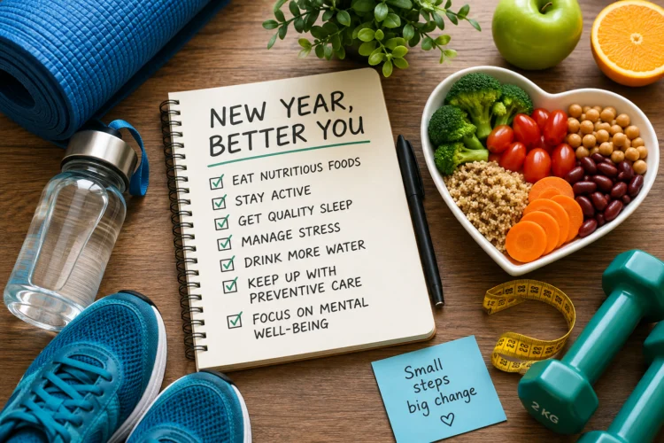 Health and Wellness New Year's Resolutions