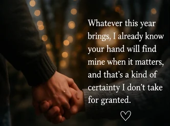 Heart Touching New Year Wishes for Husband