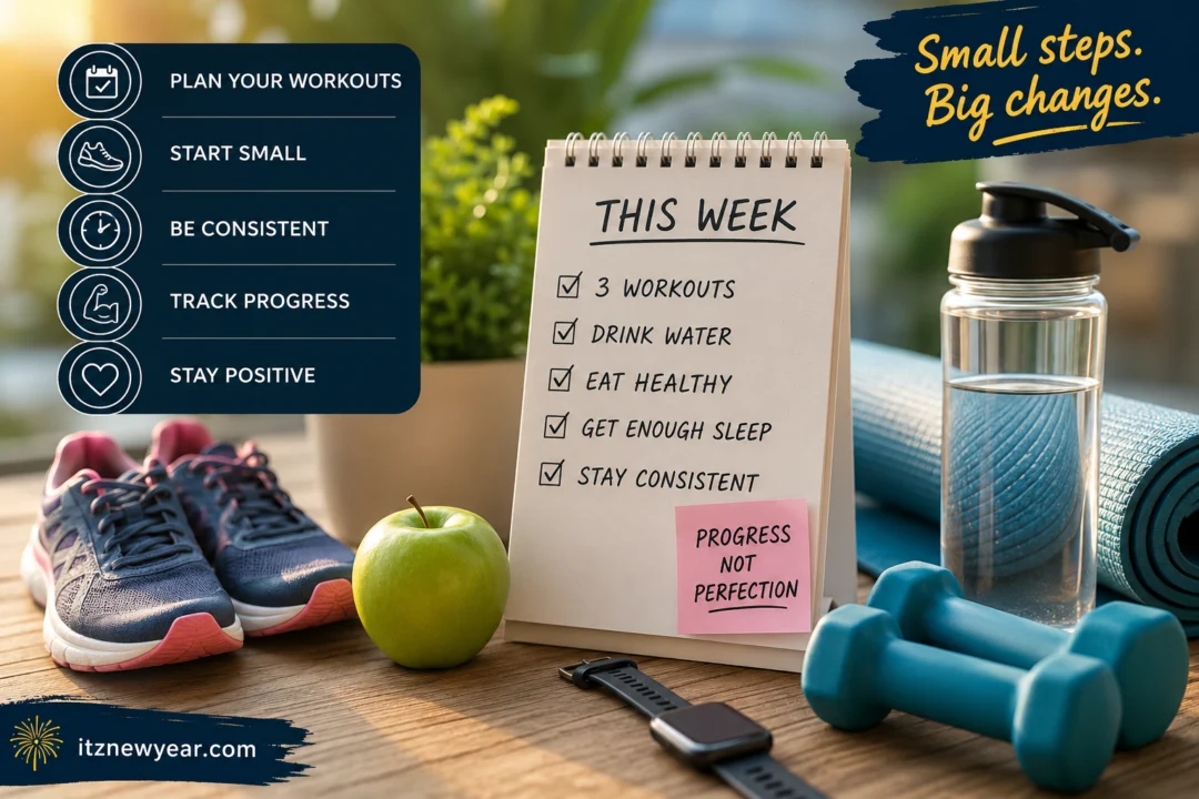How to Stay Consistent With New Year Fitness Goals