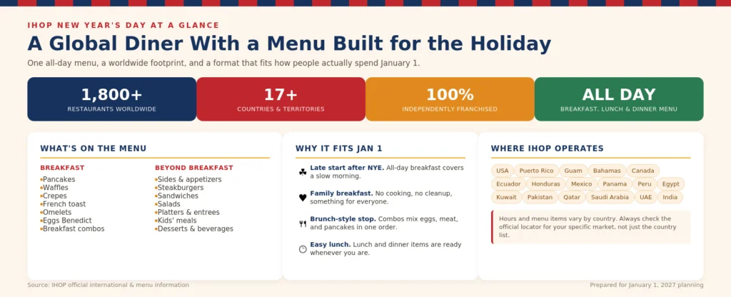 Is IHOP Open on New Year's Day