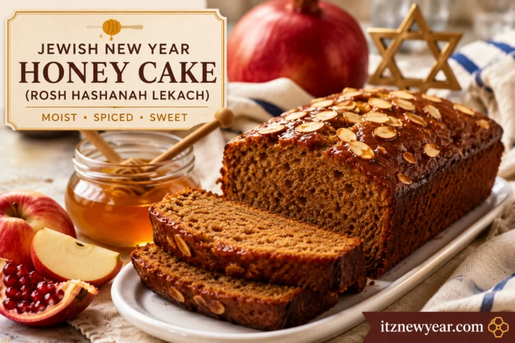 Jewish New Year Honey Cake Recipe