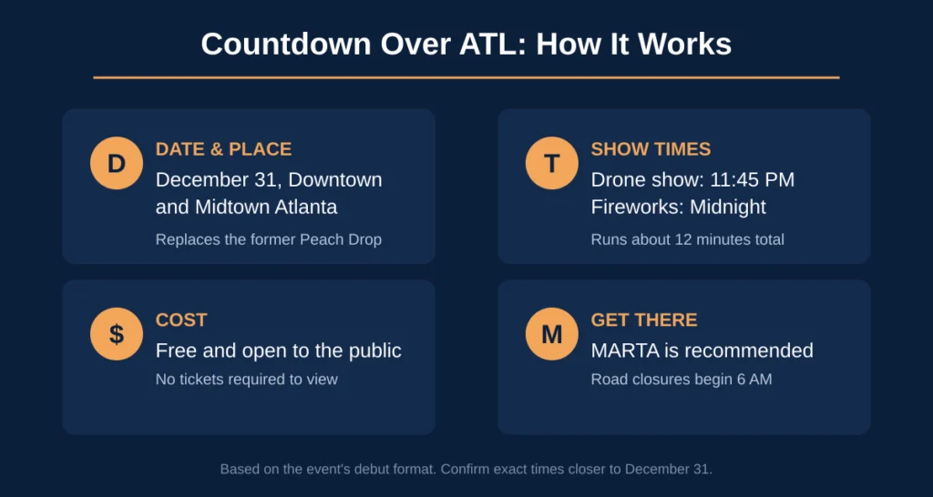 New Year Events Atlanta