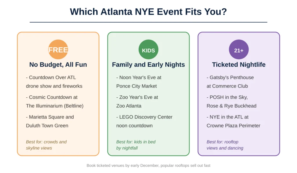 New Year Events Atlanta