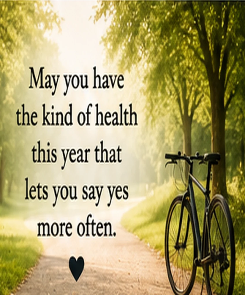 New Year Health Wishes