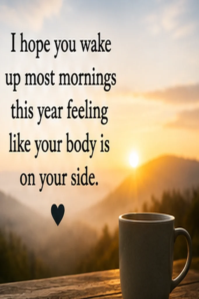 New Year Health Wishes