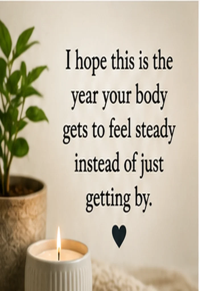 New Year Health Wishes