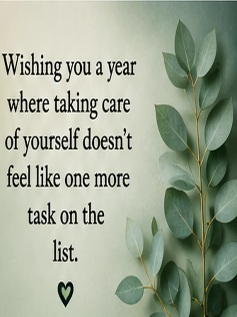 New Year Health Wishes
