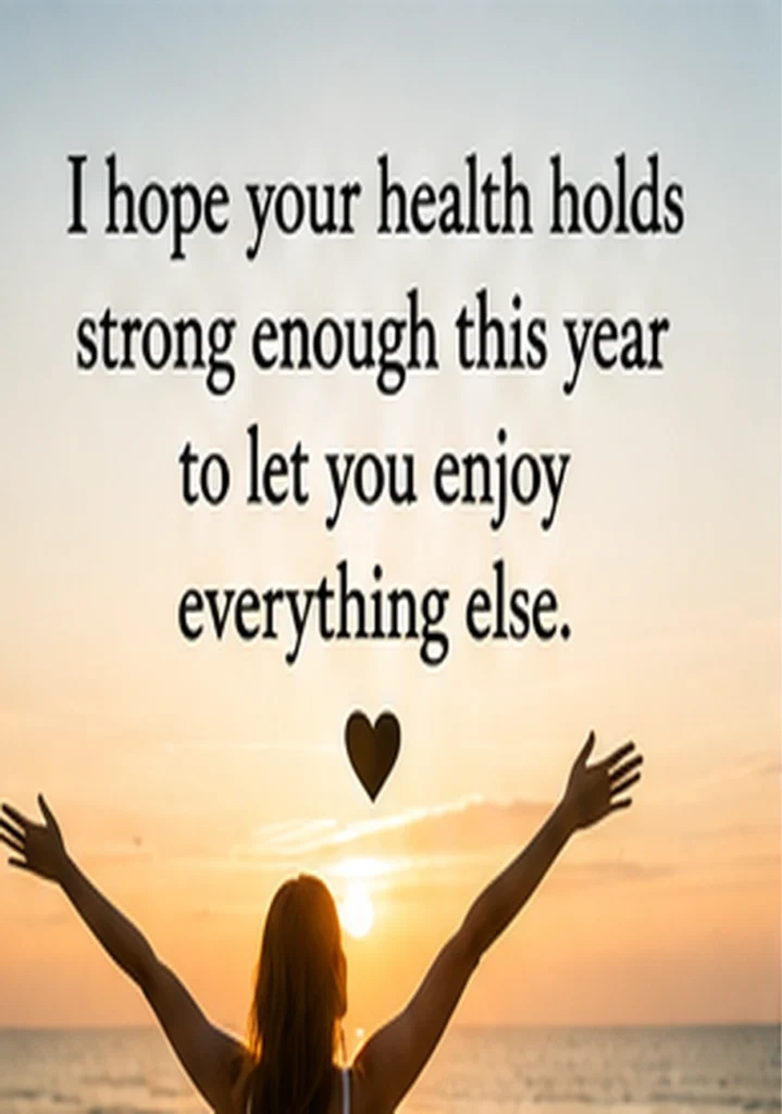 New Year Health Wishes