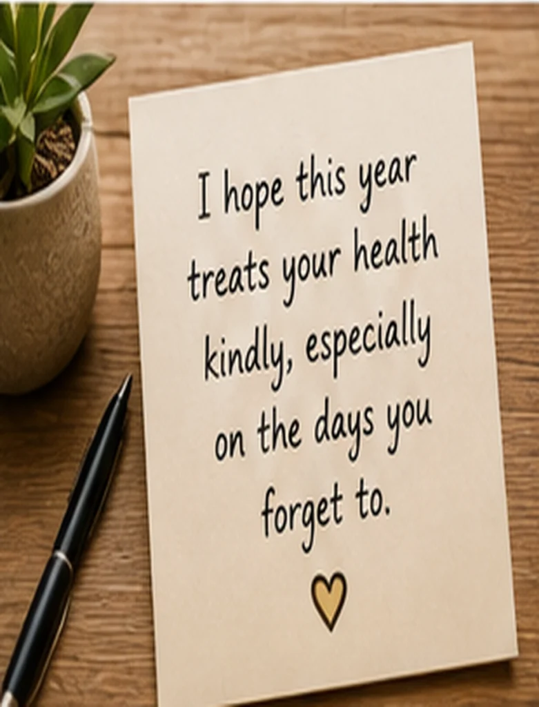 New Year Health Wishes