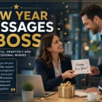 New Year Message to Boss