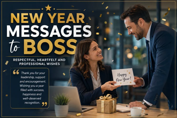 New Year Message to Boss