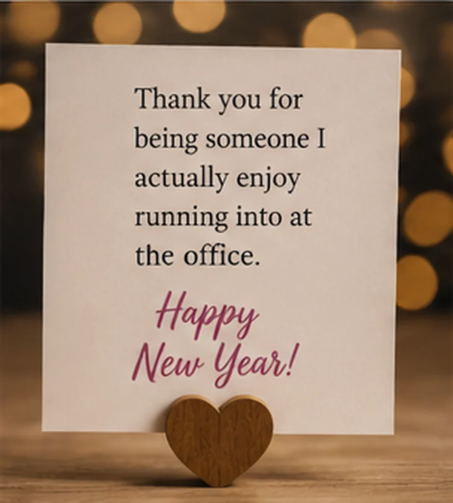 New Year Messages for Colleagues