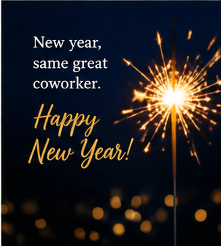 New Year Messages for Colleagues