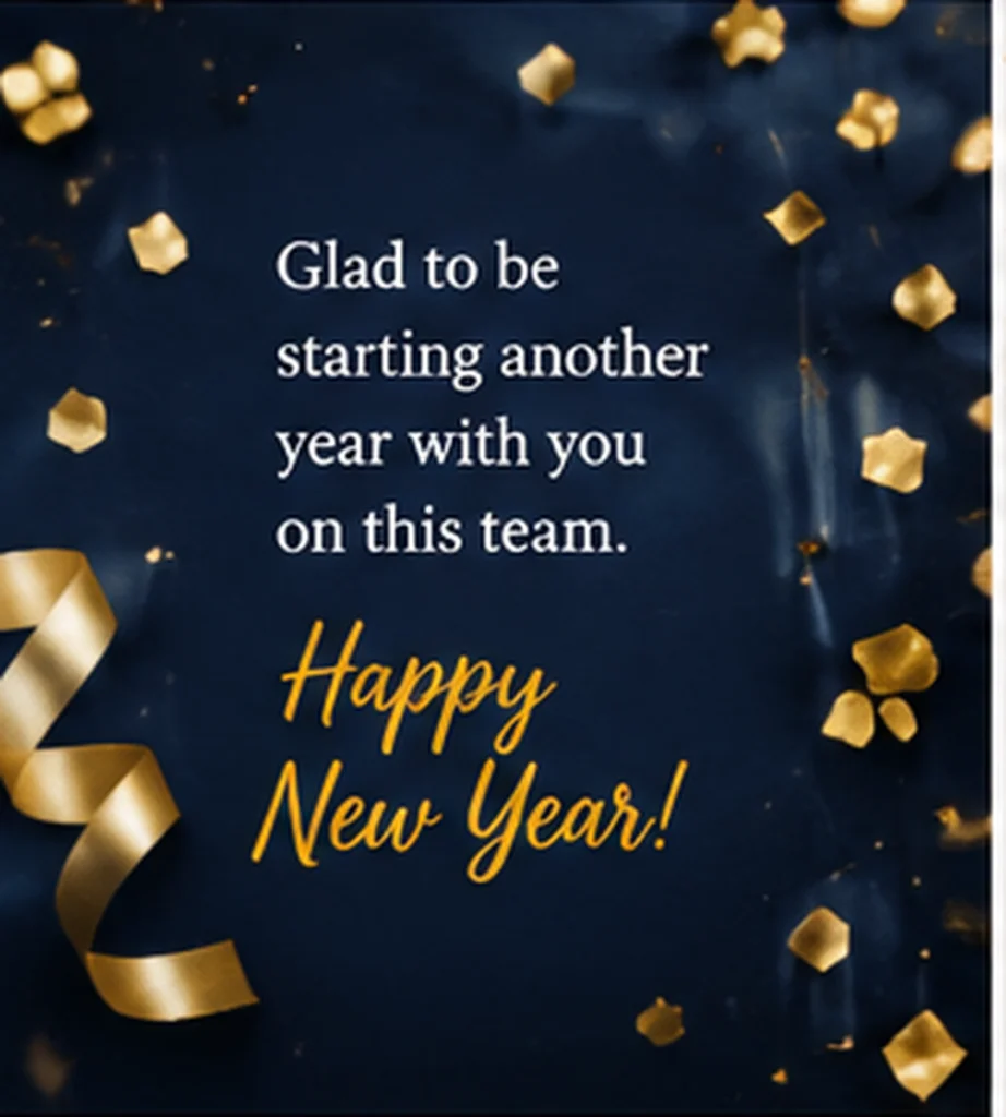 New Year Messages for Colleagues