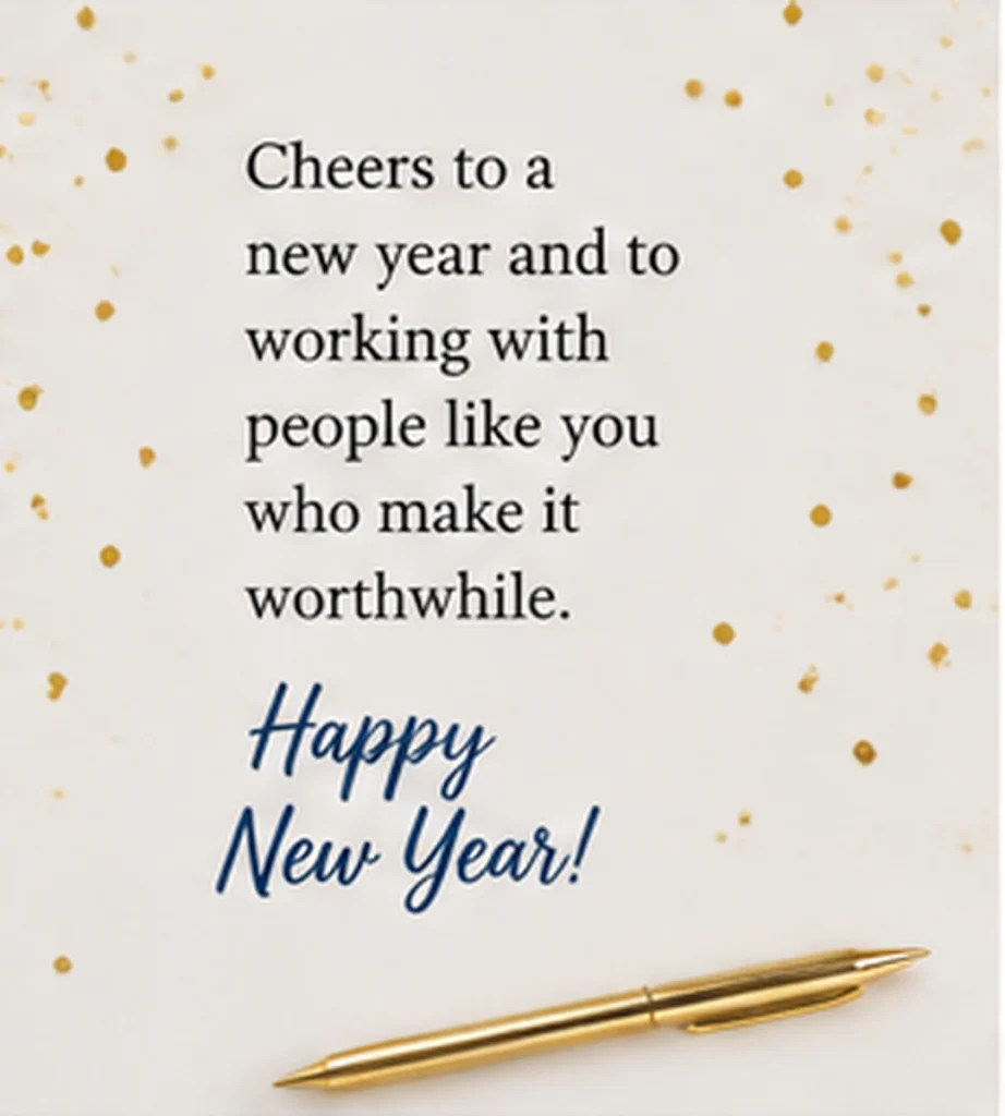 New Year Messages for Colleagues
