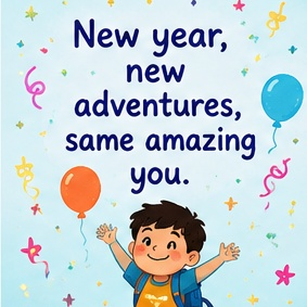 New Year Quotes for Kids