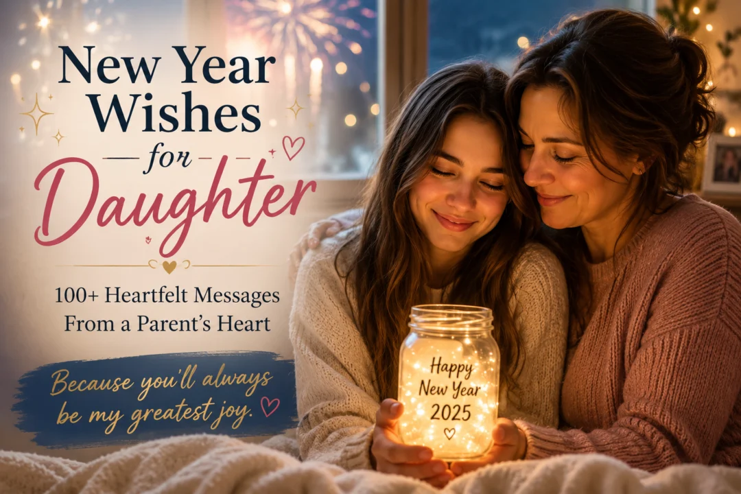 New Year Wishes for Daughter