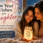 New Year Wishes for Daughter