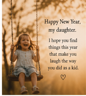 New Year Wishes for Daughter
