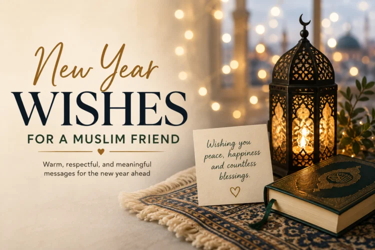 New Year Wishes for a Muslim Friend