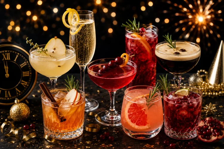 New Years Eve Cocktail Drink Recipe