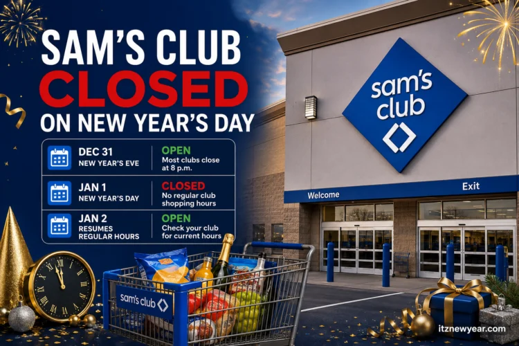 Is Sam's Club Open on New Year's Day