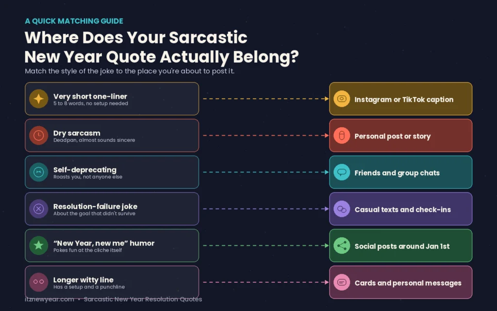 Sarcastic New Year Resolution Funny Quotes 