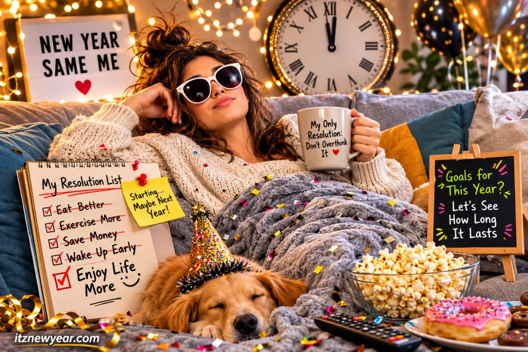 Sarcastic New Year Resolution Funny Quotes