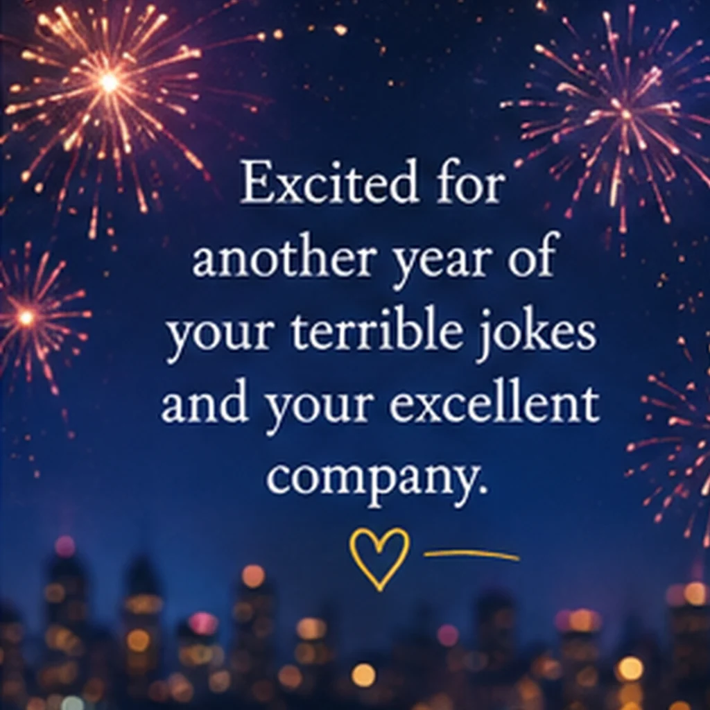 Happy New Year Message for Friends