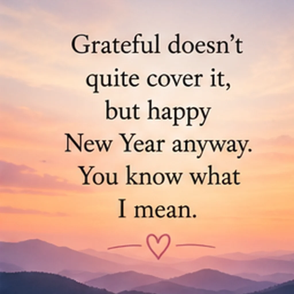 Happy New Year Message for Friends