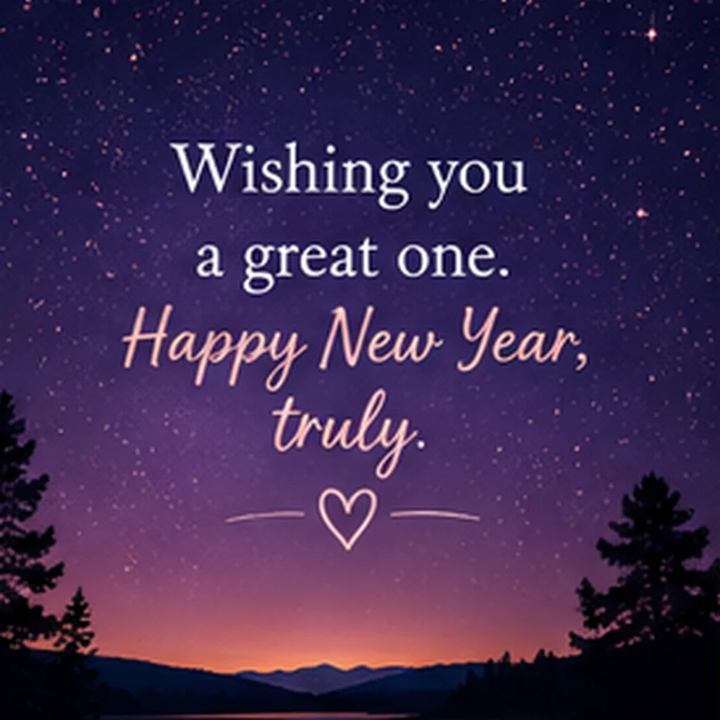 Happy New Year Message for Friends