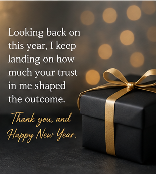 New Year Message to Boss