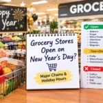 What Grocery Stores Are Open on New Year's Day