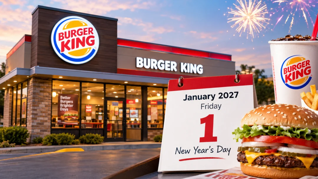 Is Burger King Open on New Year's Day