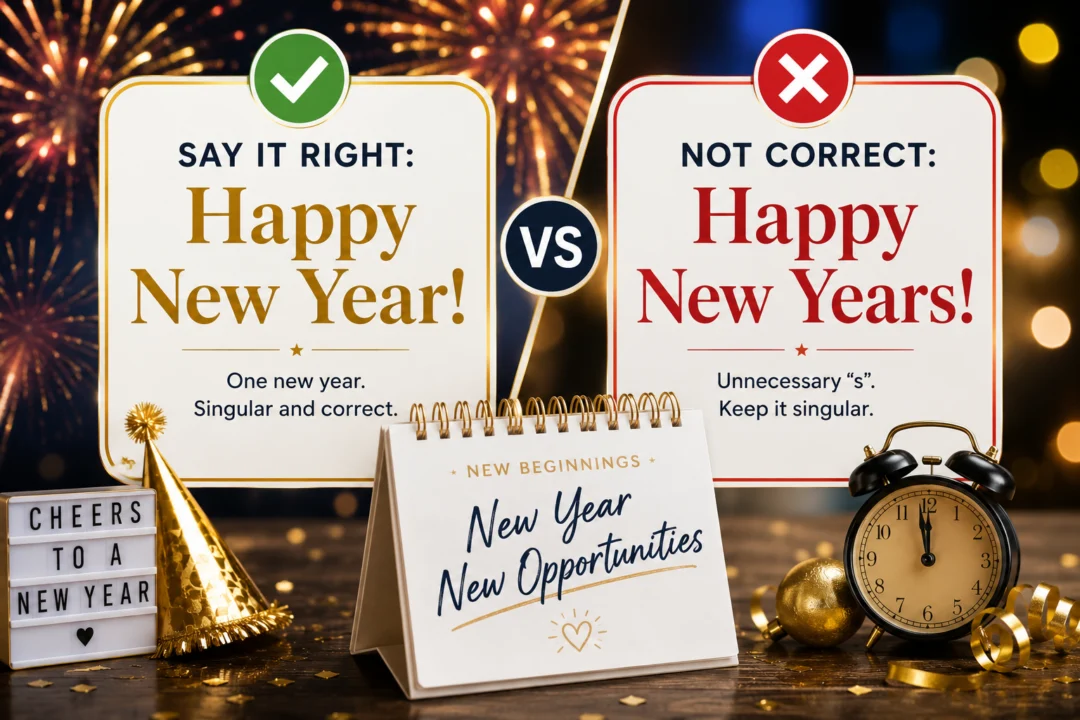Is It Happy New Year or Years