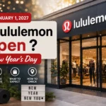 Is lululemon Open New Years Day