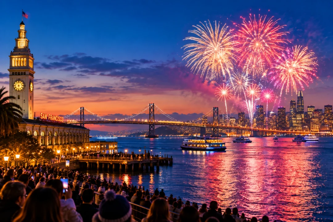 New Year's Eve Celebration in California